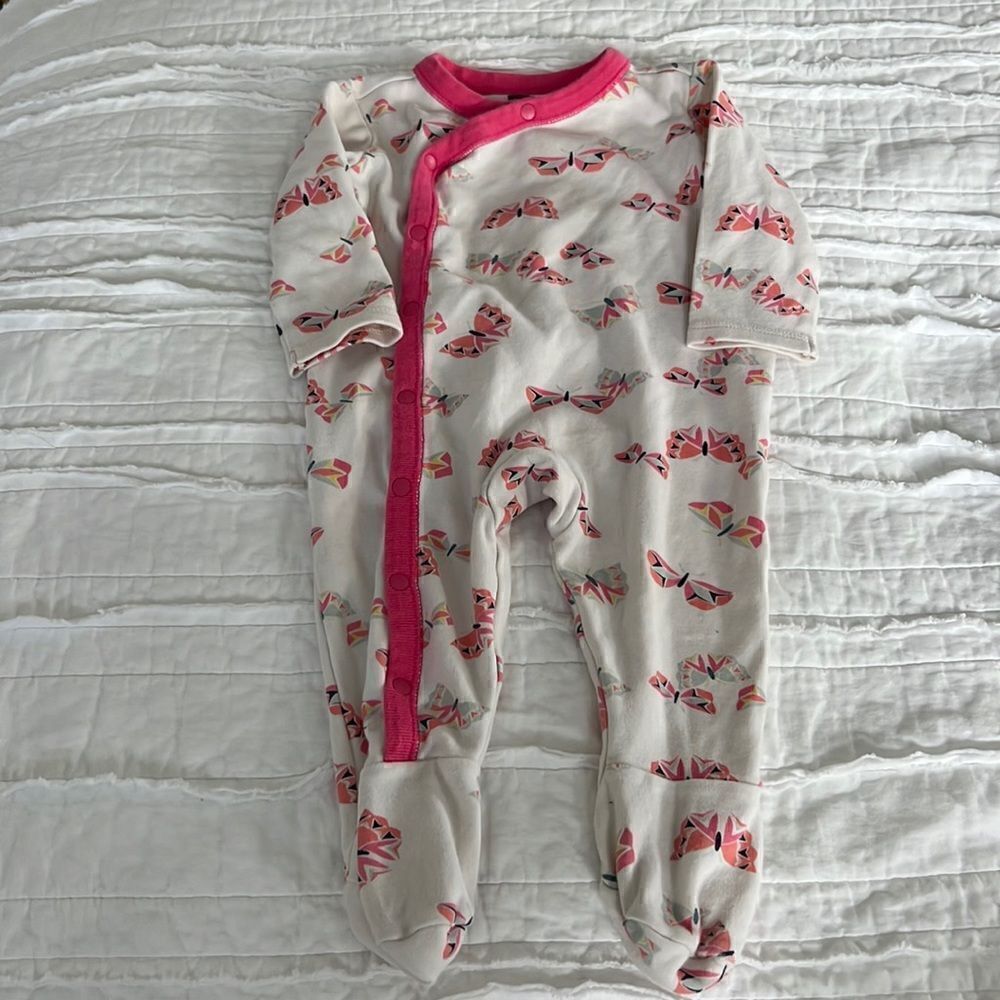 Tea pajamas, gently used 3-6m